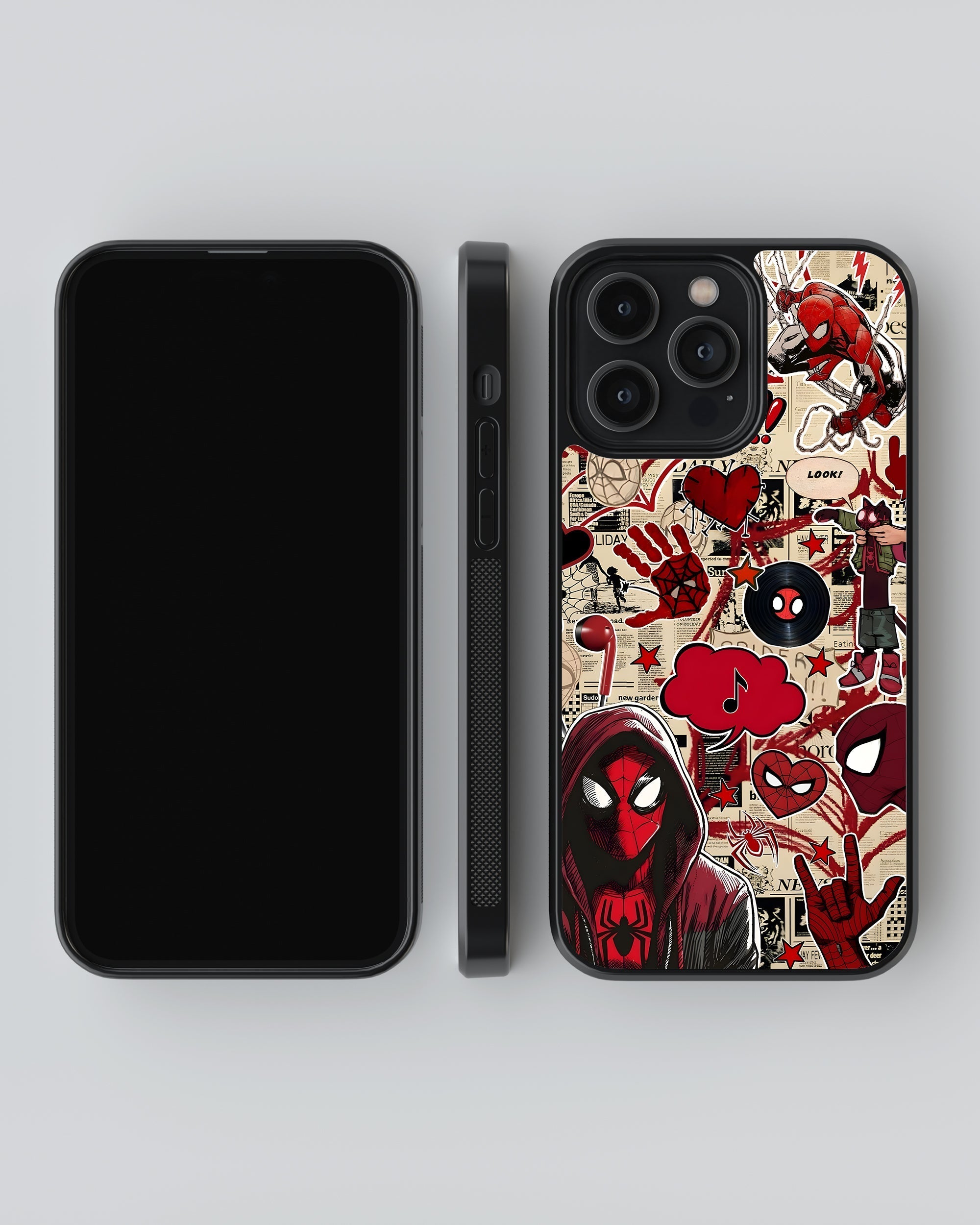 Marvel Mobile Cover (Spiderman Originals) Mobile Case by CoverMeUp - Style 4