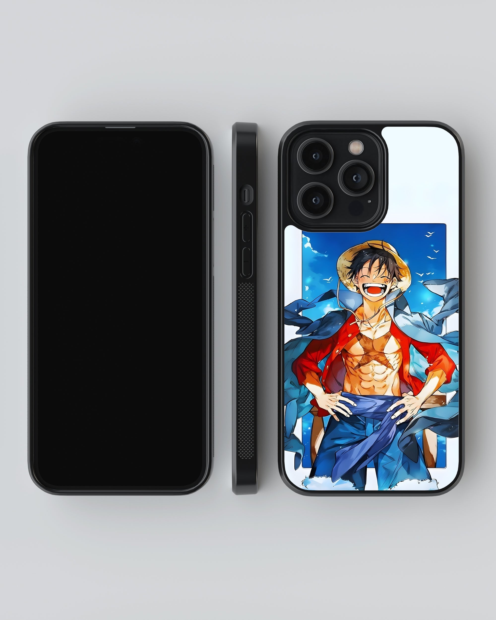One Piece Mobile Cover (Straw Hat) Mobile Case by CoverMeUp - Style 4