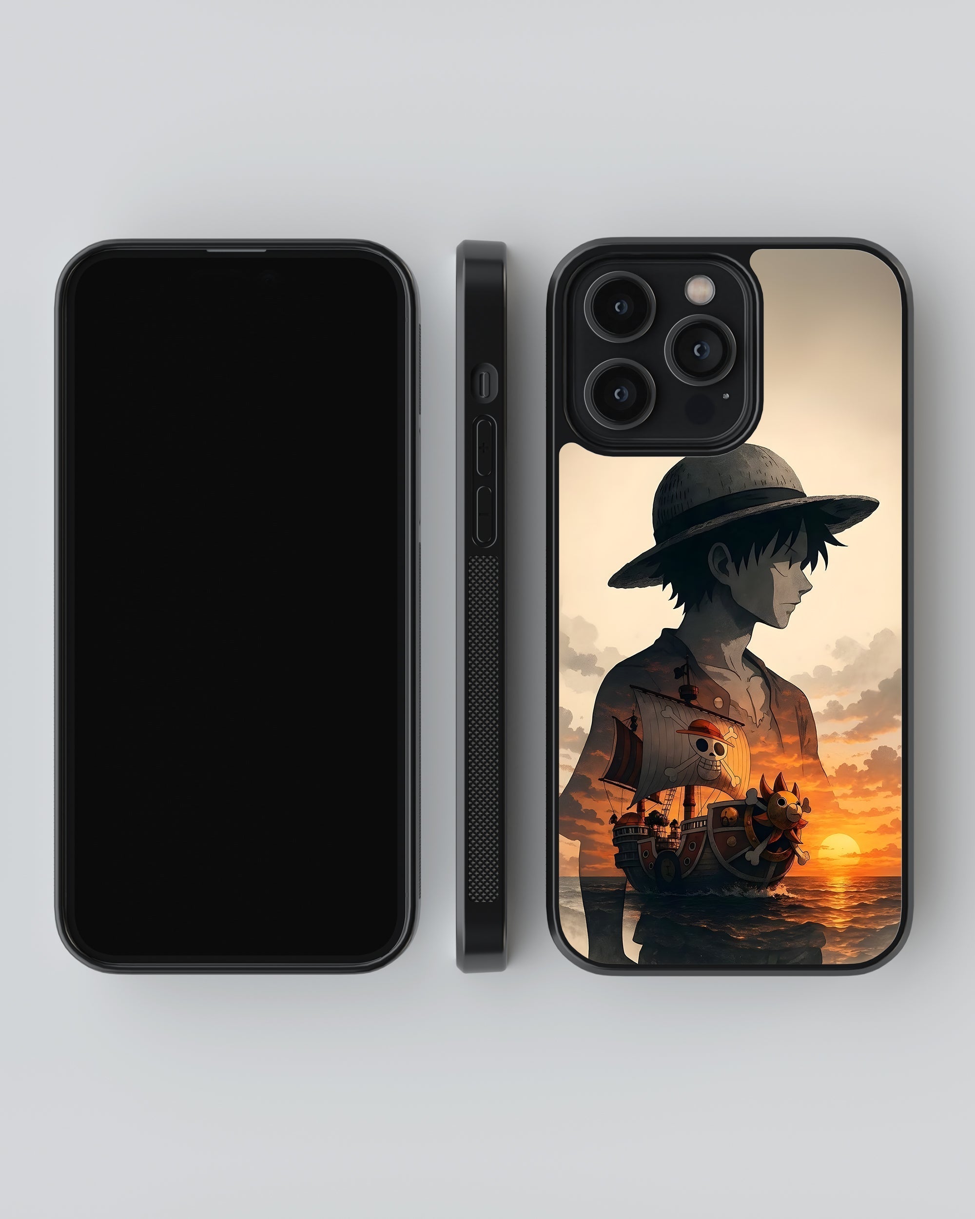 One Piece Mobile Cover (Sundown Luffy) Mobile Case by CoverMeUp - Style 4