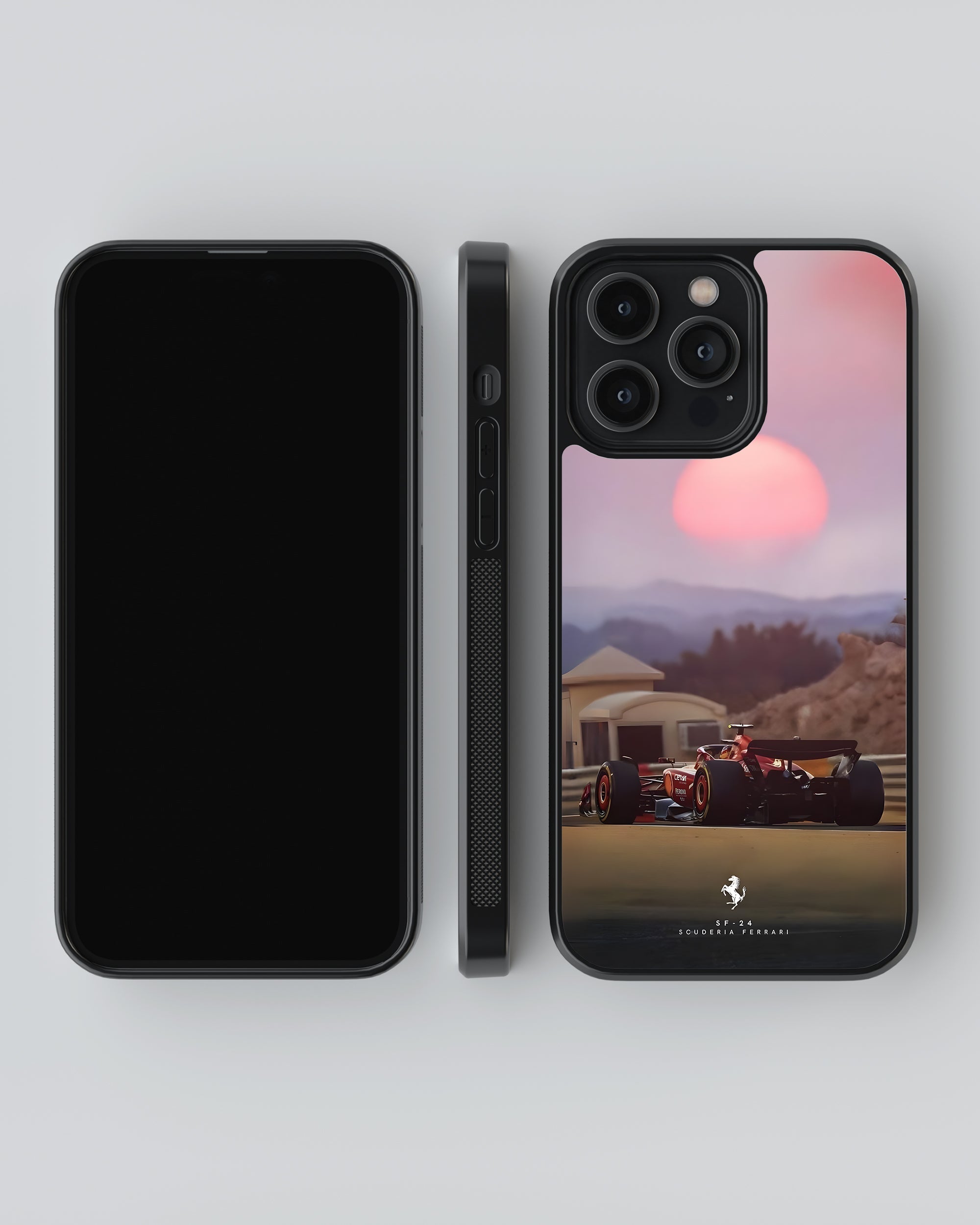 Formula 1 Mobile Cover (Sunset Showdown) Mobile Case by CoverMeUp - Style 4