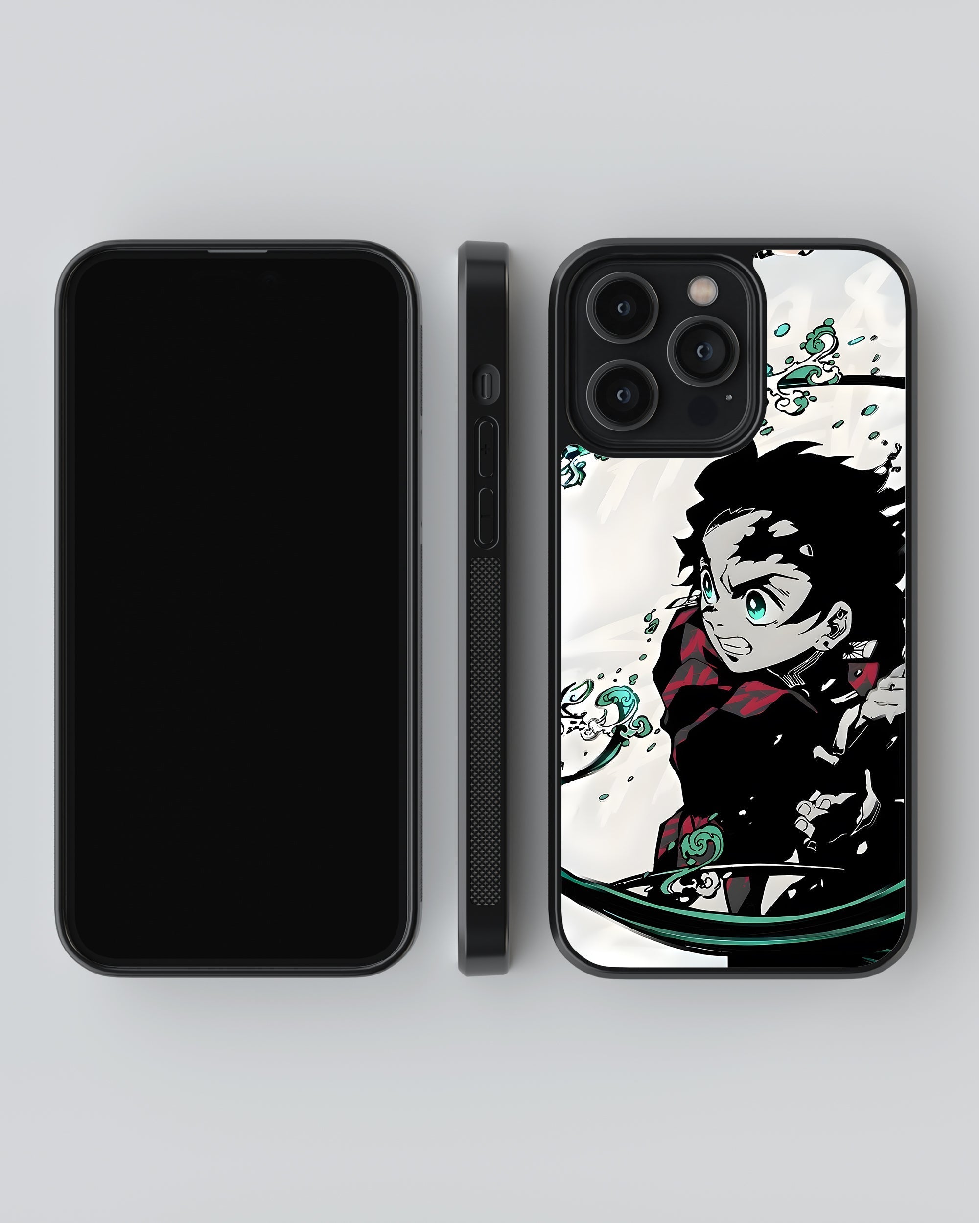 Demon Slayer Mobile Cover (Tanjiro) Mobile Case by CoverMeUp - Style 4