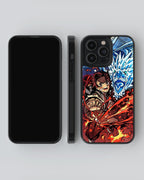 Demon Slayer Mobile Cover (Tanjiro Kamado) Mobile Case by CoverMeUp - Style 4