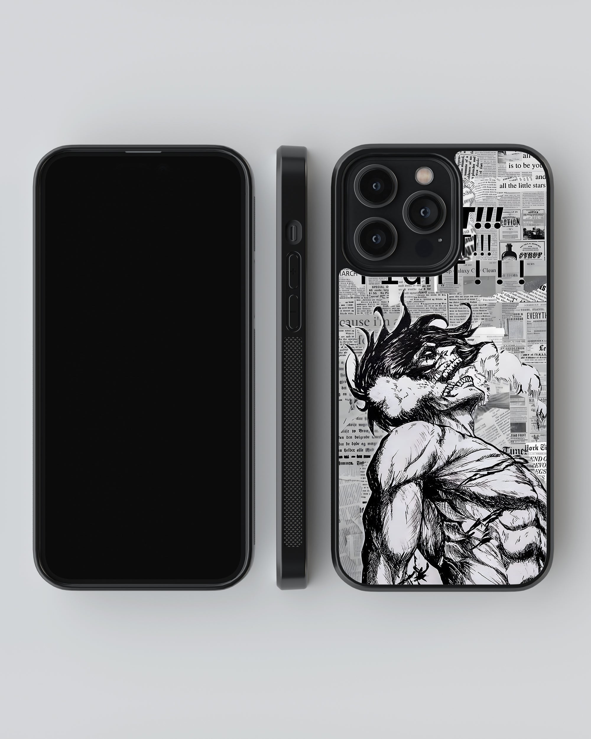 Attack On Titan Mobile Cover (Tatakae) Mobile Case by CoverMeUp - Style 4