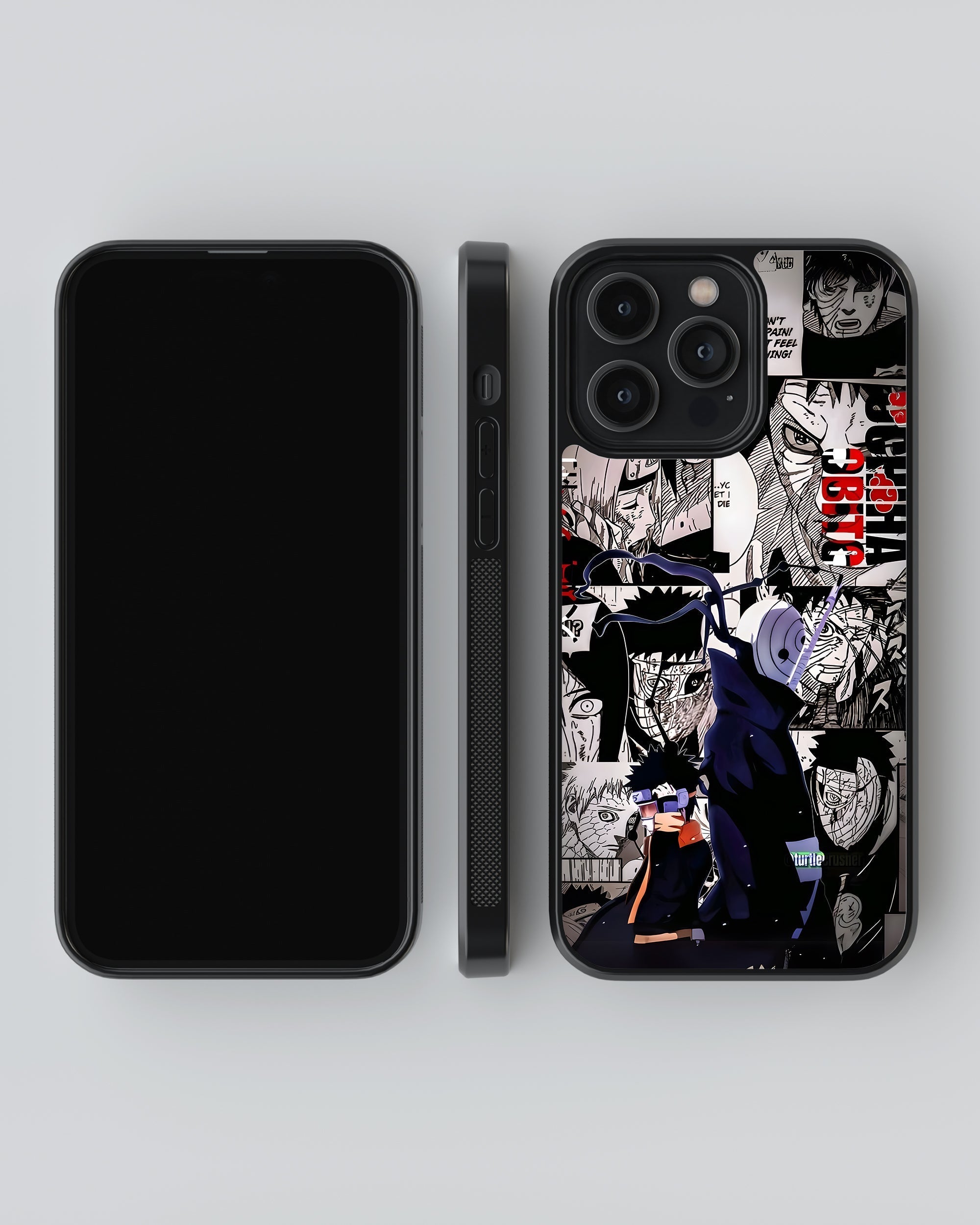 Naruto Mobile Cover (Uchiha Clan) Mobile Case by CoverMeUp - Style 4