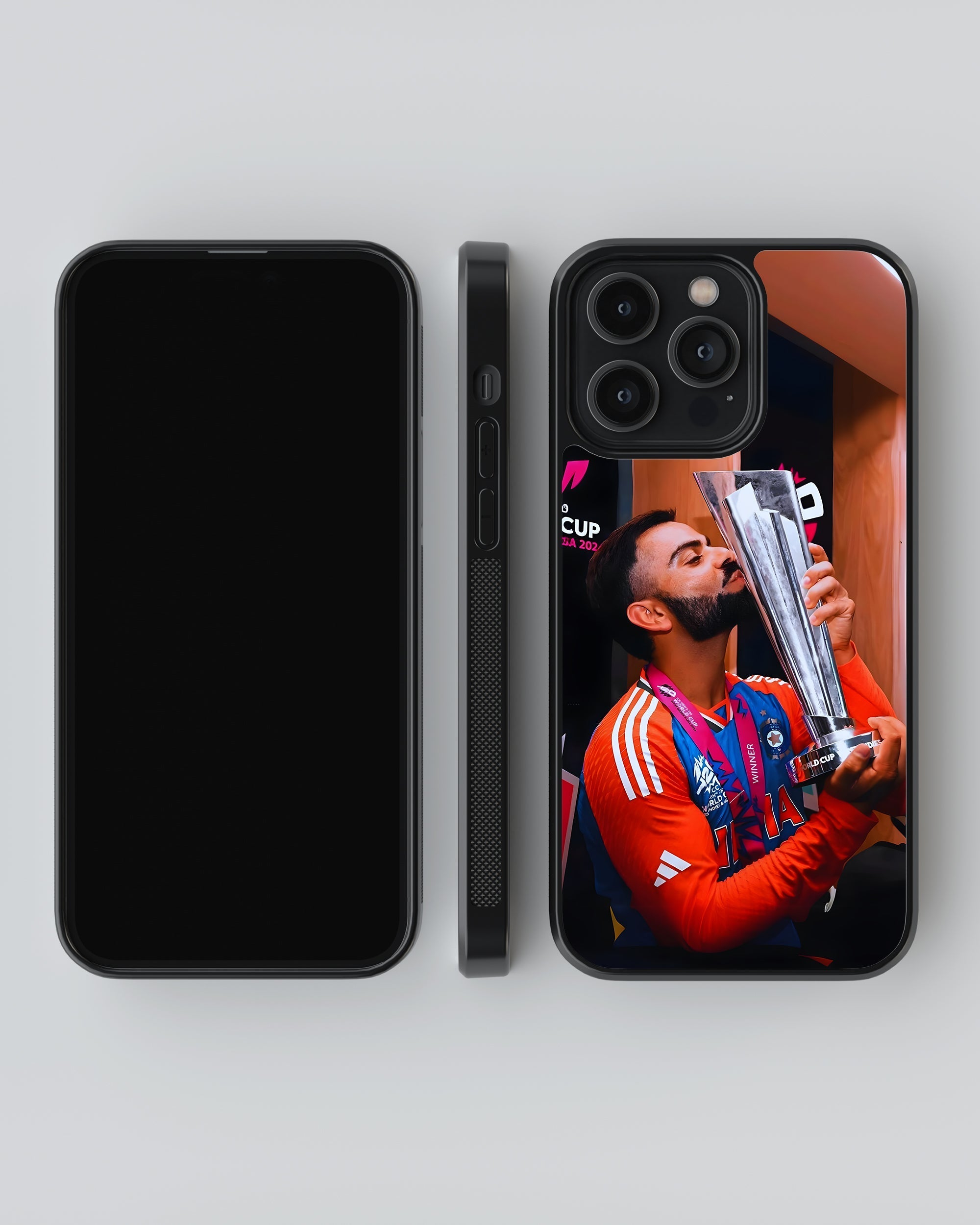 Cricket Mobile Cover (Virat T20 Champion) Mobile Case by CoverMeUp - Style 4