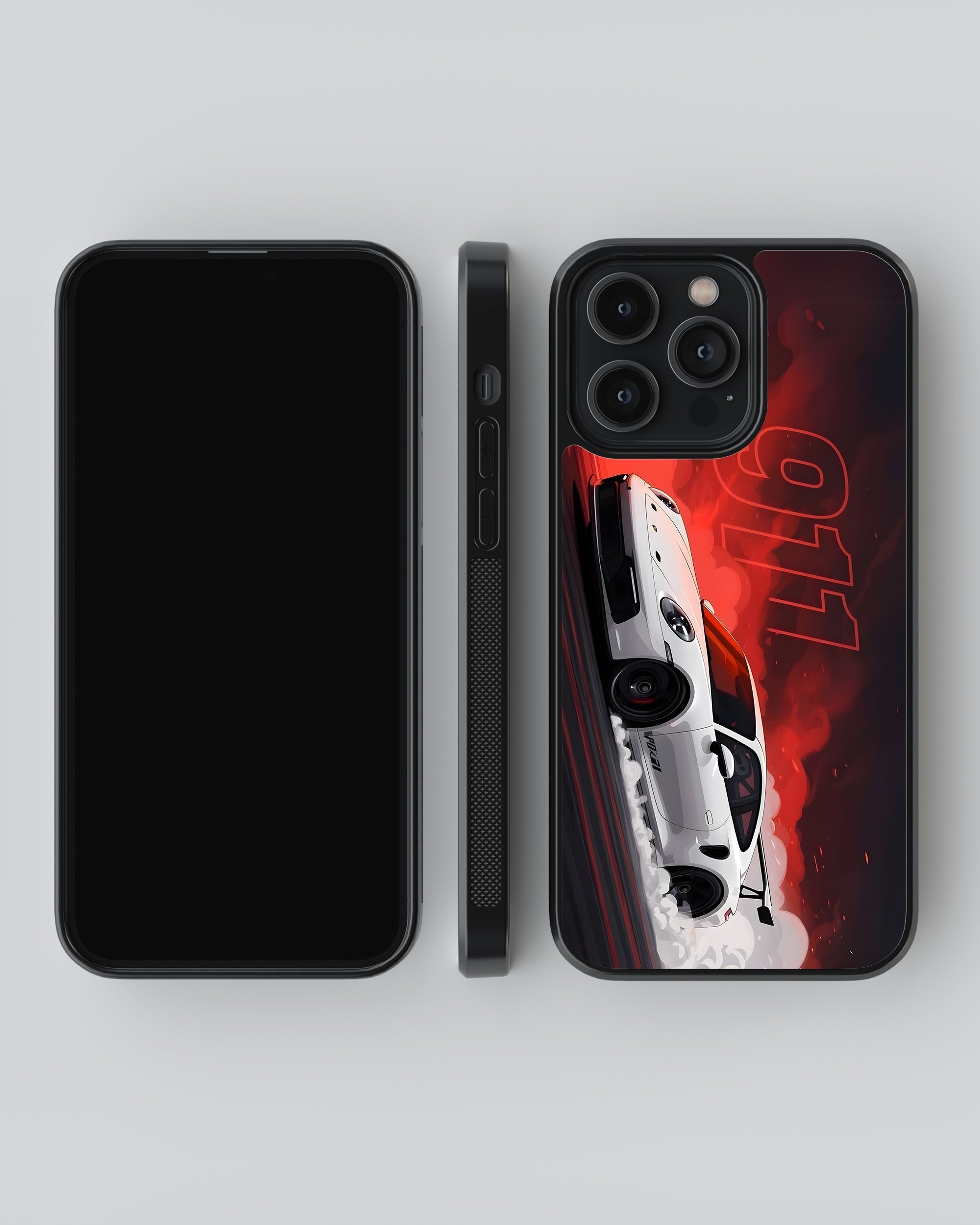 Sports Car Mobile Cover (White 911) Mobile Case by CoverMeUp - Style 4
