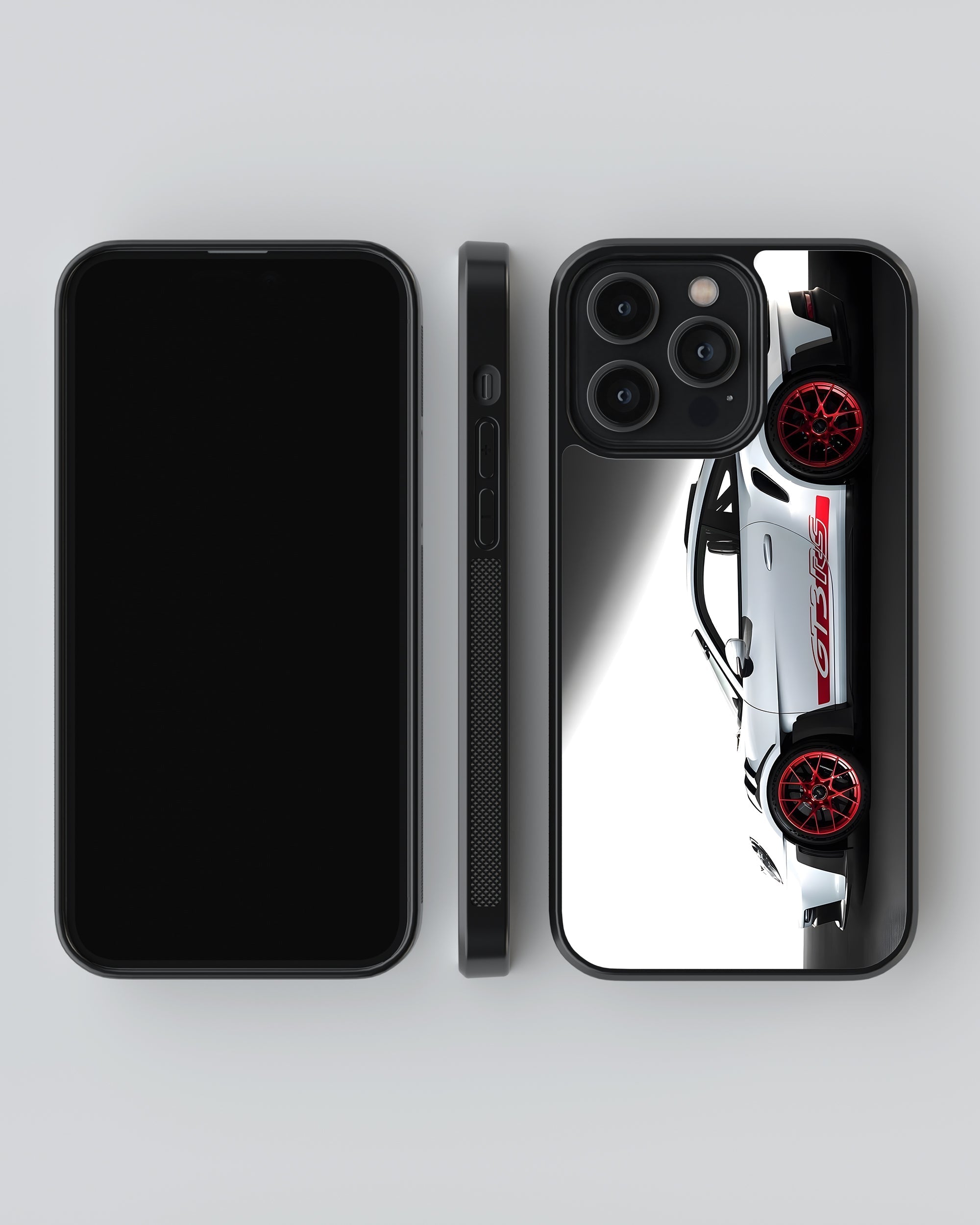 Sports Car Mobile Cover (White GT3 RS) Mobile Case by CoverMeUp - Style 4