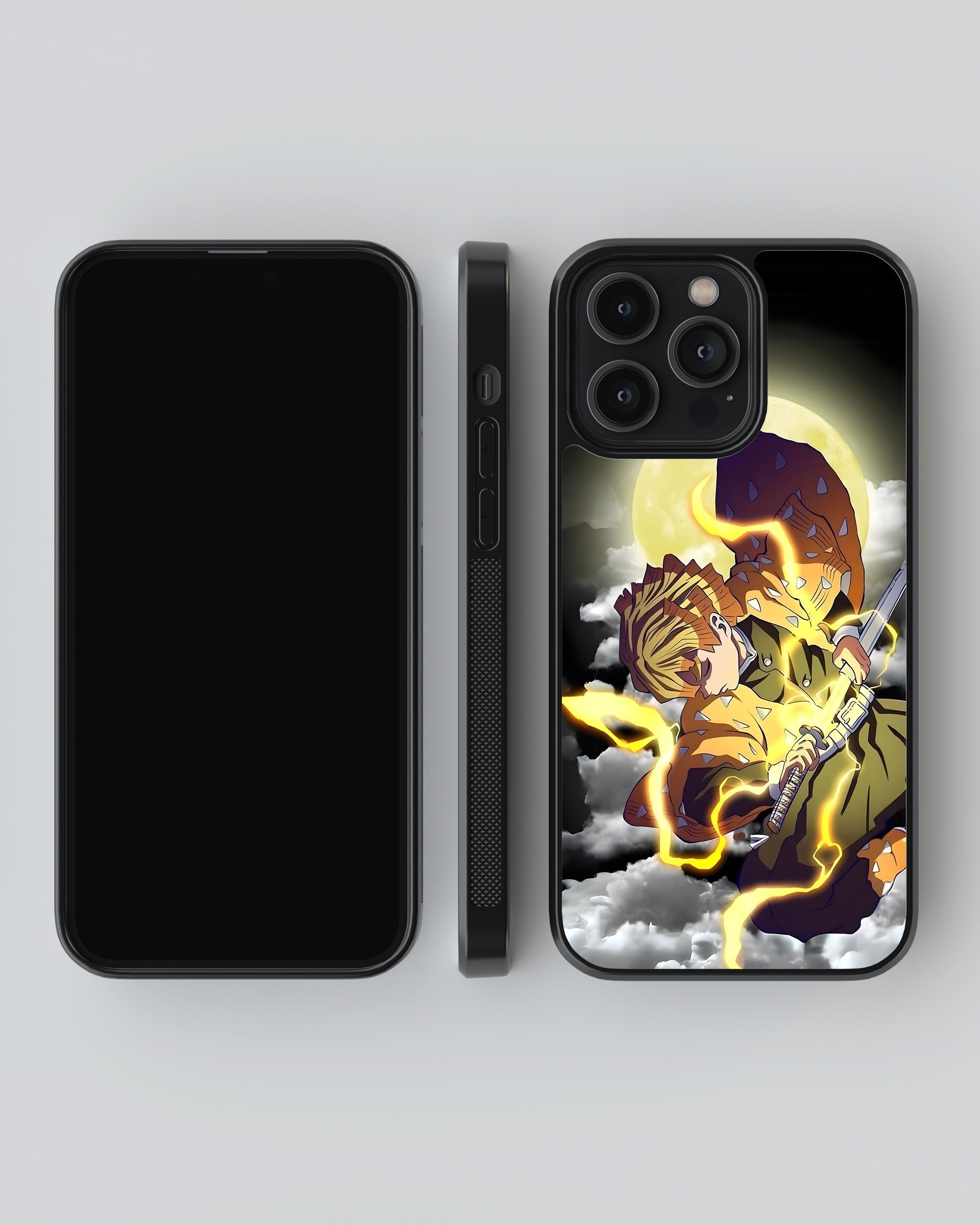 Demon Slayer Mobile Cover (Zenitsu) Mobile Case by CoverMeUp - Style 4