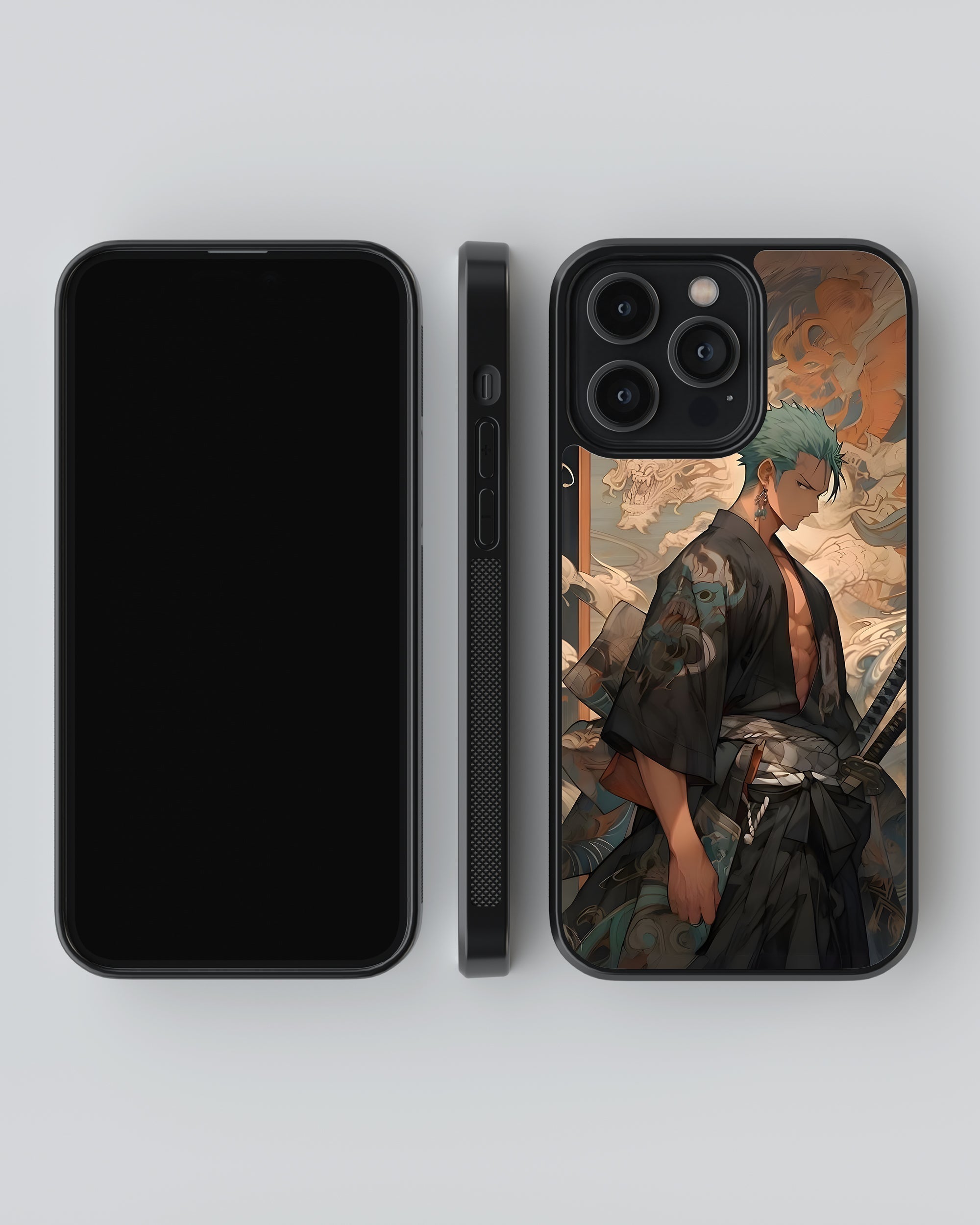One Piece Mobile Cover (Zoro Ronoroa) Mobile Case by CoverMeUp - Style 4