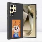 NFC DIY E-ink Screen Phone Case for S23 Ultra/S24 Ultra (BLACK) Mobile Case by CoverMeUp - Style 2