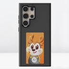 NFC DIY E-ink Screen Phone Case for S23 Ultra/S24 Ultra (BLACK) Mobile Case by CoverMeUp - Style 3