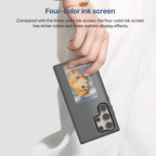 NFC DIY E-ink Screen Phone Case for S23 Ultra/S24 Ultra (BLACK) Mobile Case by CoverMeUp - Style 4