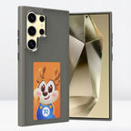 NFC DIY E-ink Screen Phone Case for S23 Ultra/S24 Ultra (GREY) Mobile Case by CoverMeUp - Style 2