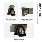Protective Apple iPhone Back Cover - NFC INK MagSafe Wallet with Stand Card Pack for iPhone - Style 3