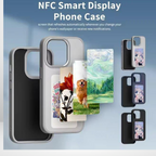 Protective Apple iPhone Back Cover - NFC Ink Screen Photo Change Case for iPhone 14/14Pro/14 Pro max - Style 9