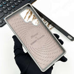 Nimmy Premium Embroidered Leather Case - Samsung Galaxy S25 Ultra Nimmy Official Embroidery Leather Case with Magsafe - White - Style 5