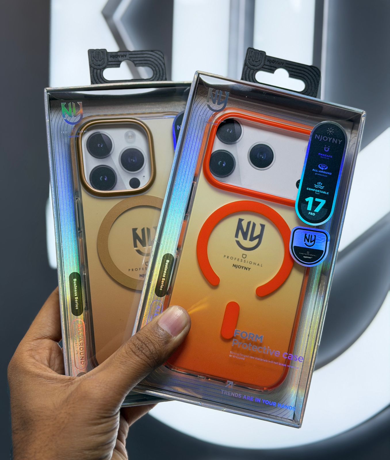 NY Anti Yellow CAIDU MAGSAFE CASE FOR IPHONE