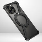 Protective Apple iPhone Back Cover - NY METAL FRAMELESS Z DESIGN Case for iPhone 16 Pro / 16 Pro Max - Style 4