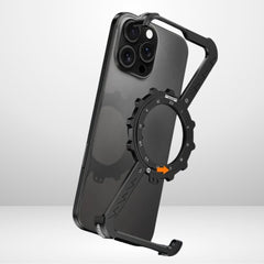 NY METAL FRAMELESS Z DESIGN Case for iPhone 16 Pro / 16 Pro Max