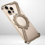 Protective Apple iPhone Back Cover - NY METAL FRAMELESS Z DESIGN Case for iPhone 16 Pro / 16 Pro Max - Style 7