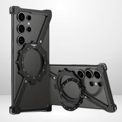 NY METAL FRAMELESS Z DESIGN Case for Samsung Galaxy S24 Ultra / S25 Ultra