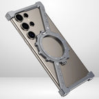 NY METAL FRAMELESS Z DESIGN Case for Samsung Galaxy S24 Ultra / S25 Ultra Mobile Case by CoverMeUp - Style 8