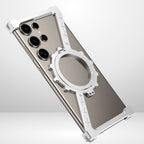 NY METAL FRAMELESS Z DESIGN Case for Samsung Galaxy S24 Ultra / S25 Ultra Mobile Case by CoverMeUp - Style 9