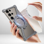 NY METAL FRAMELESS Z DESIGN Case for Samsung Galaxy S24 Ultra / S25 Ultra Mobile Case by CoverMeUp - Style 13