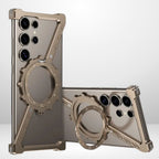 NY METAL FRAMELESS Z DESIGN Case for Samsung Galaxy S24 Ultra / S25 Ultra Mobile Case by CoverMeUp - Style 2