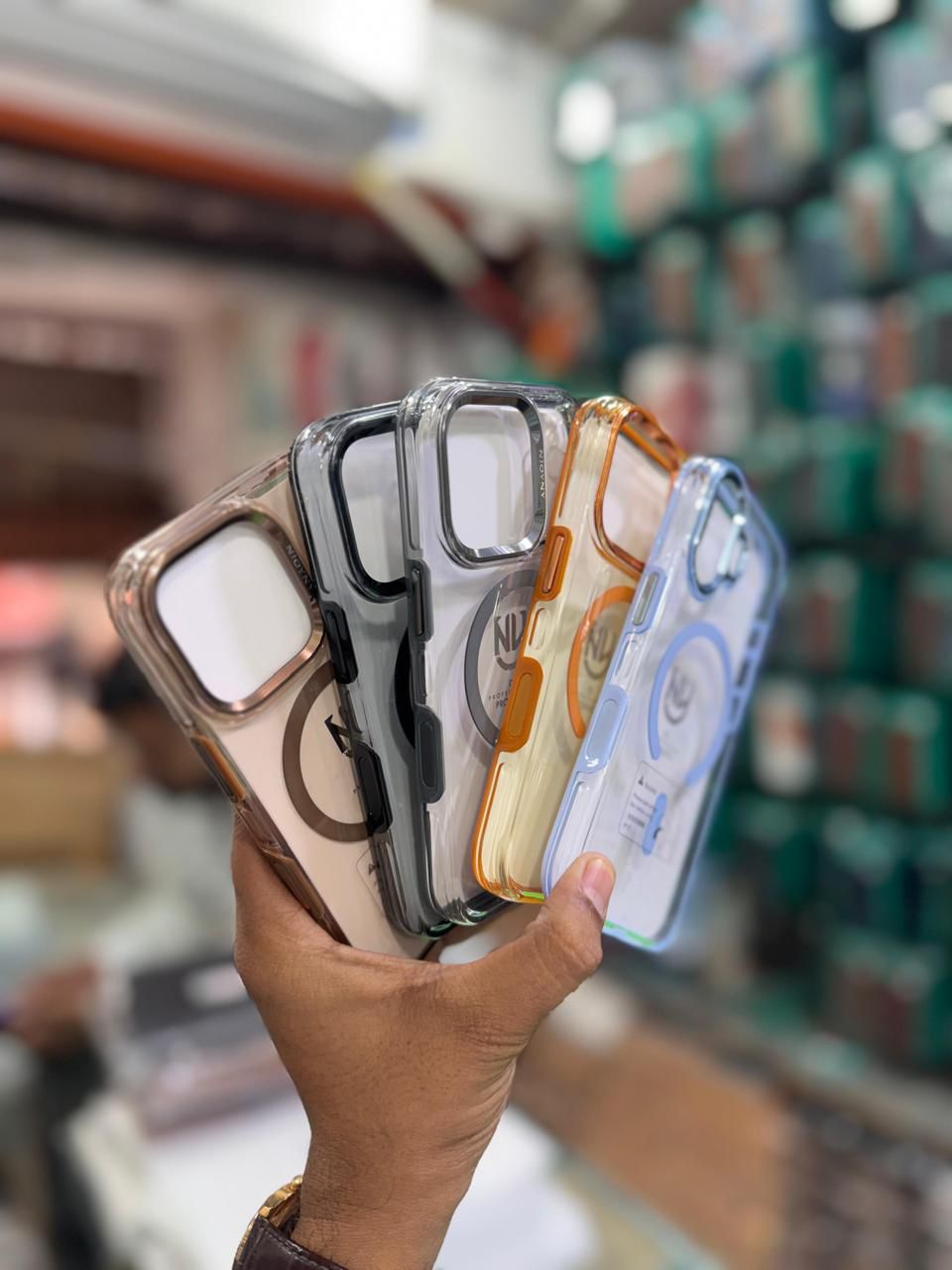 NY Anti-Yellow Magsafe Clear Case for iPhone