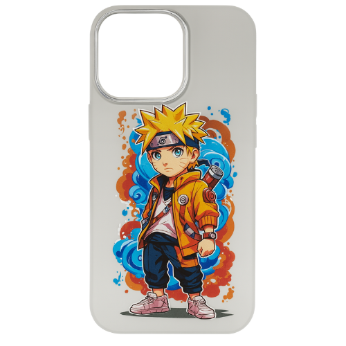 Naruto Streetwear TPU Phone Case – Modern Anime Ninja Design