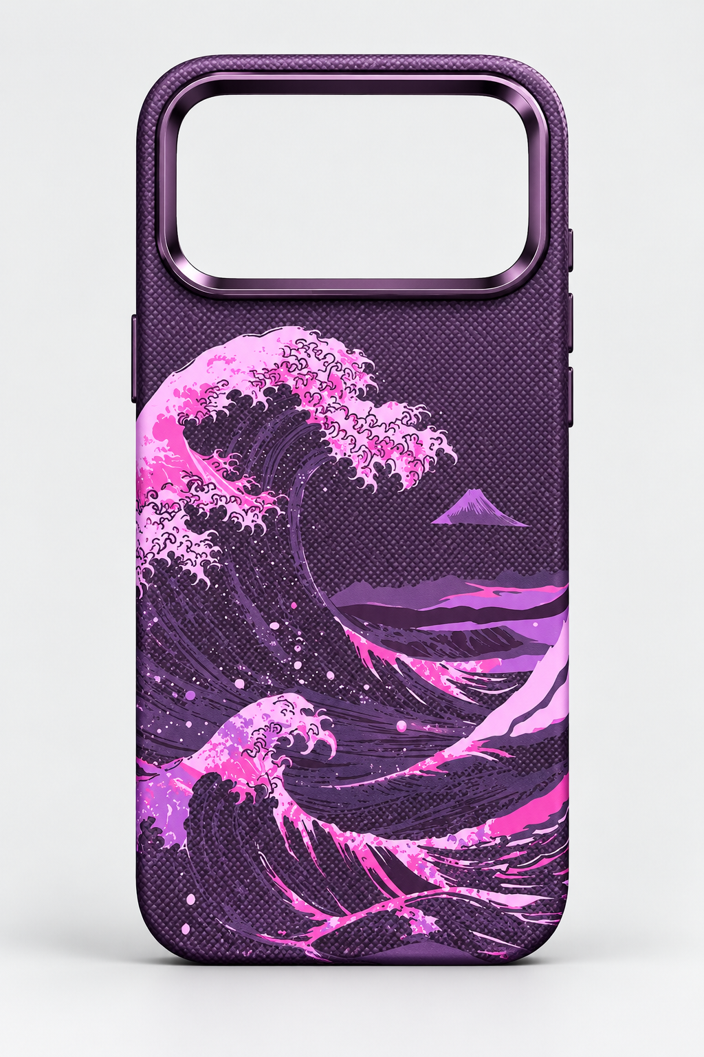 Luxo Seawaves Design Carbon Magsafe Case for iPhone Series