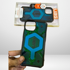 Protective Apple iPhone Back Cover - New UAG Pathfinder MagSafe Smoke Clear Case, for iPhone 15 - Style 7