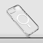 Protective Apple iPhone Back Cover - New Ultra Hybrid MagFit Back Case for iPhone 16e (Transparent Clear) - Style 5