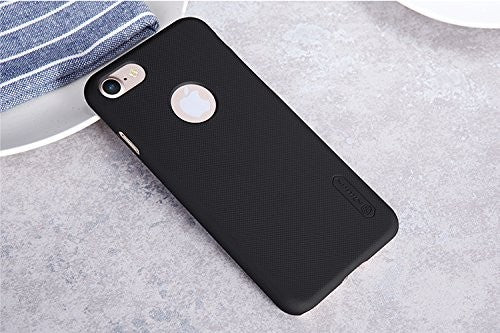 Nillkin Case For iPhone 7 Super Frosted Shield Hard PC Back Cover (Black Colour)