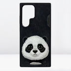 Nimmy Premium Embroidered Leather Case - Nimmy Friends 3D Embroidery Leather Case for the Samsung S24 Ultra ( Big Eyes Series)