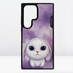 Nimmy Premium Embroidered Leather Case - Nimmy Friends 3D Embroidery Leather Case for the Samsung S24 Ultra ( Big Eyes Series) - Style 4