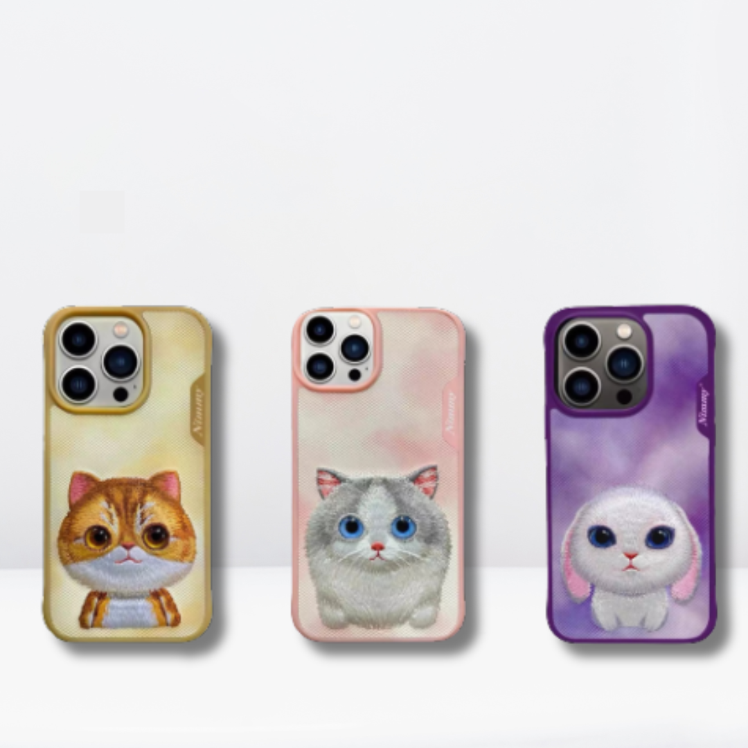 Nimmy Premium Big Eyes Back Case for iPhone 15/Pro/Pro Max