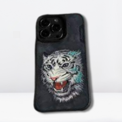 Nimmy (Dazzling Series) Luxury Faux Leather Back Case for iPhone 14/Pro/Pro Max