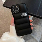 Protective Apple iPhone Back Cover - Puffer Edition Silicone Case for iPhone Series - Style 3