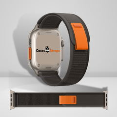 Nylon Trail Loop Watch Strap Black Color