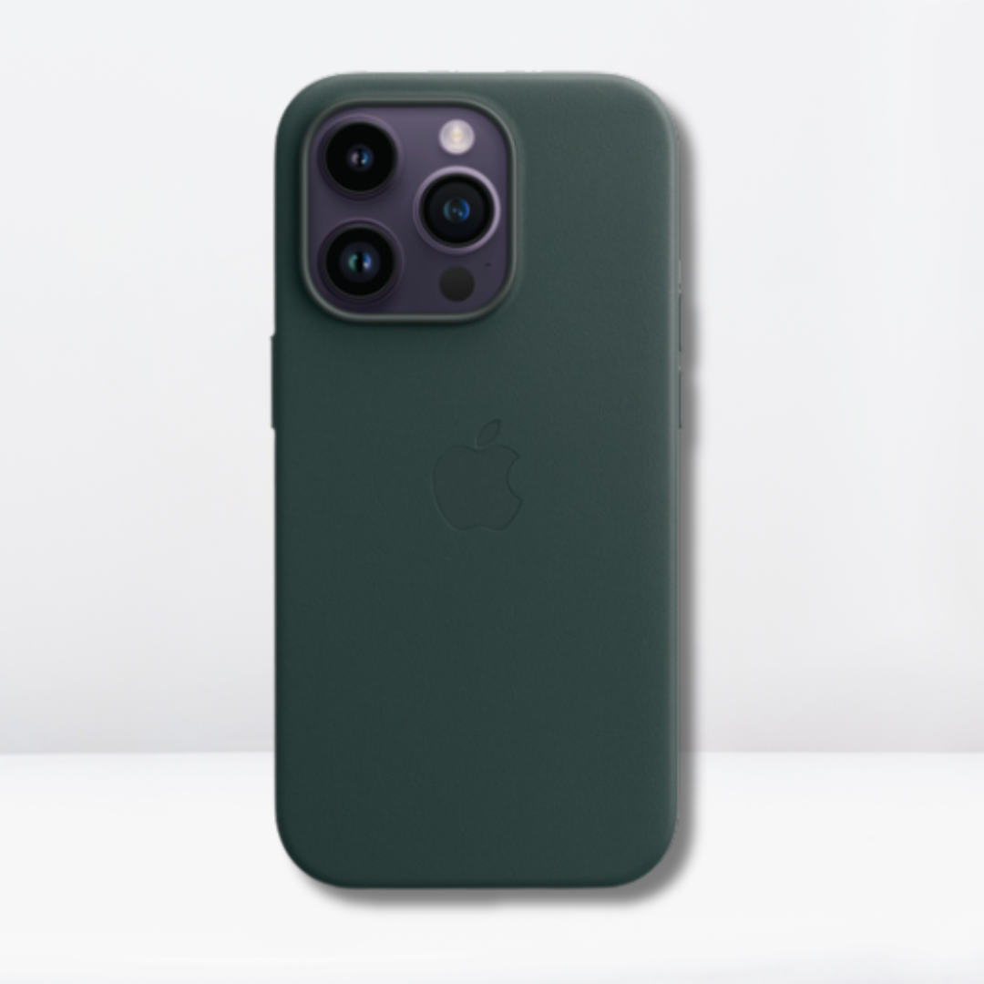 OG Leather Magsafe Case for iPhone 14/Pro/Pro Max (Orange)