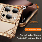 Protective Apple iPhone Back Cover - Border Skeleton Case For iPhone - Style 31