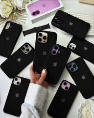 Liquid Silicon iPhone Case - Obsidian Black