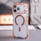 Protective Apple iPhone Back Cover - ColorBorder Transparent Case For iPhone - Style 3