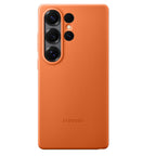 Samsung Galaxy S26 Ultra Kindsuit Leather Back Cover Case - Orange Mobile Case by CoverMeUp