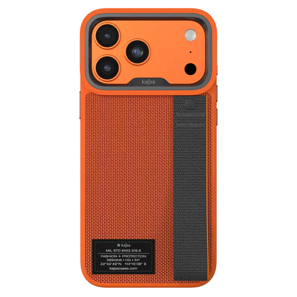 Protective Apple iPhone Back Cover - KAJSA Strap Collection - Straps Back Case for iPhone 17 Pro (MagSafe Compatible)