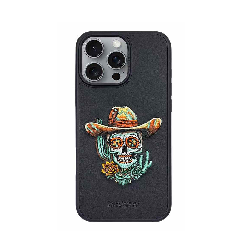 Protective Apple iPhone Back Cover - Santa Barbara Polo Hiram Series for iPhone 16 Pro (Black)
