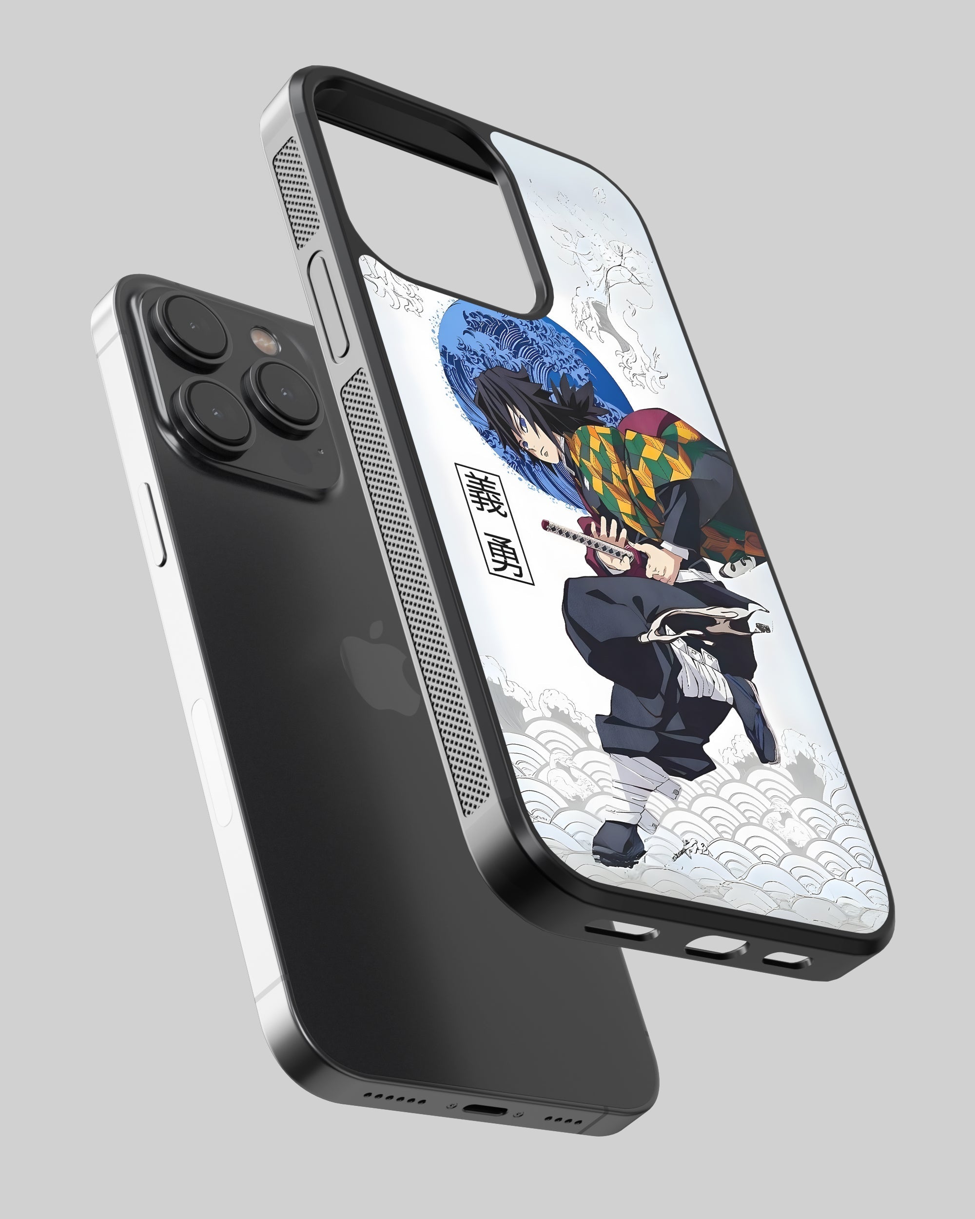 Demon Slayer Mobile Cover (Giyu Tomioka) Mobile Case by CoverMeUp - Style 2