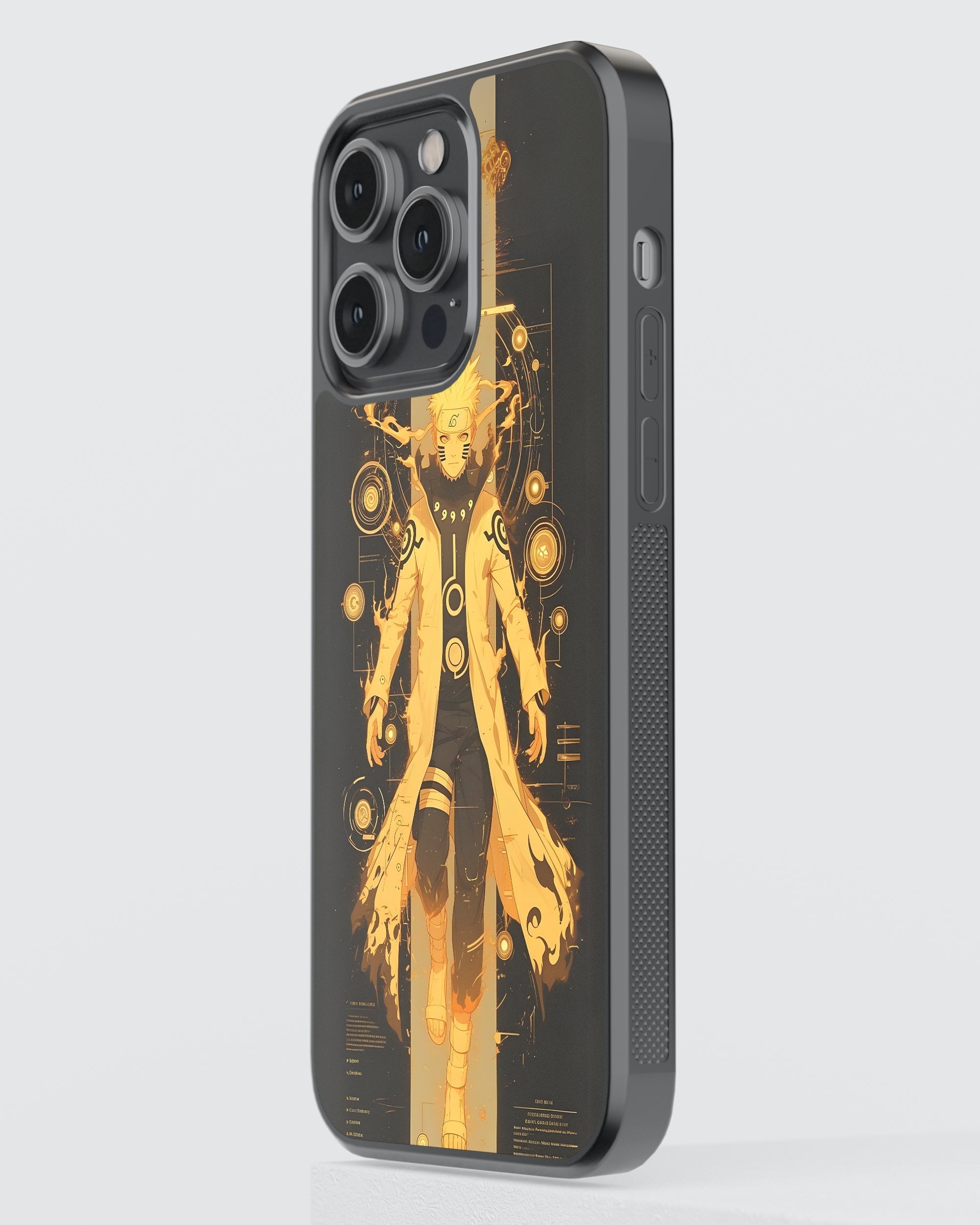 Naruto Mobile Cover (9 Tales Naruto) Mobile Case by CoverMeUp - Style 3